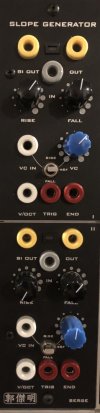 Modcan A Module Serge clone—dual universal slope generator from Other/unknown