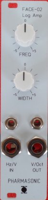 Eurorack Module Face-02 Log Amp from Pharmasonic