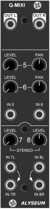 Eurorack Module Q-MIXI from Alyseum