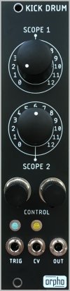 Eurorack Module  Kick Drum 2 (Black Line) from Orpho