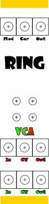 Eurorack Module Ring Mod w/ VCA from Other/unknown