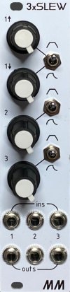 Eurorack Module 3xSlew from MidCentury Modular