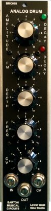 MU Module BMC018 Analog Drum from Lower West Side Studio