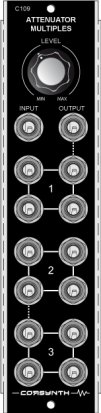 MU Module C109 Attenuator Multiples  from Corsynth