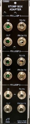 MU Module CGS60 Stomp Box Adapter from CGS