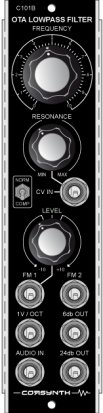 MU Module C101B OTA Lowpass Filter from Corsynth