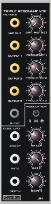 Modcan A Module Triple Resonant VCF from Cynthia