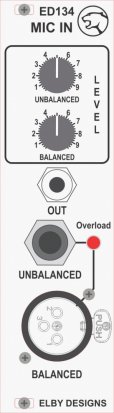 Eurorack Module ED134 - MIC-In from Elby Designs