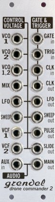 Eurorack Module Grendel Drone Commander 2 CV Expander from Rare Waves