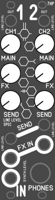 Eurorack Module BLM HPA FX SND from Blue Lantern Modules