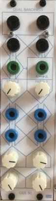 Serge Module Dual Bandpass filter from CGS