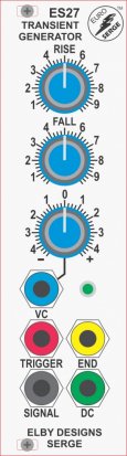 Eurorack Module ES27 Transient Generator from Elby Designs