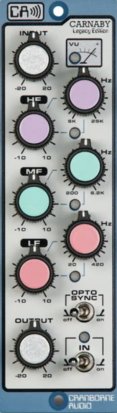 500 Series Module Carnaby 500 Harmonic EQ Legacy from Cranborne Audio