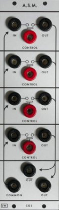 Serge Module Analog Switch Matrix from CGS