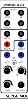 Serge Module VCFQ from Serge