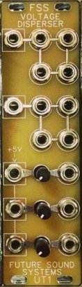 Eurorack Module Voltage Disperser UT1 from Future Sound Systems