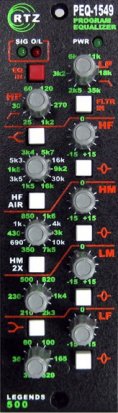 500 Series Module PEQ-1549 from RTZ Professional Audio