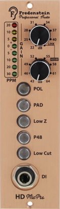 500 Series Module HD MicPre from Fredenstein