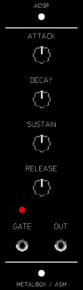 Frac Module ADSR from Metalbox