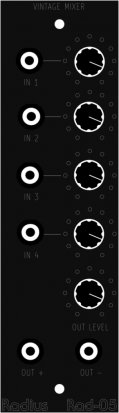 Frac Module Rad-05 Vintage Mixer from Radius