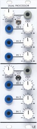 Serge Module Dual Processor from Low-Gain Electronics