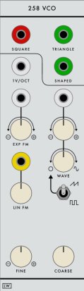 Serge Module 258 VCO from Loudest Warning