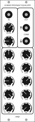Serge Module 10 band res eq from Other/unknown