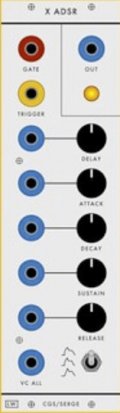 Serge Module CGS Extended ADSR from Loudest Warning