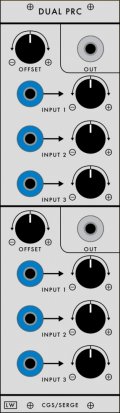 Serge Module Dual PRC from Loudest Warning