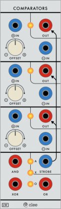 Serge Module Comparators from Clee