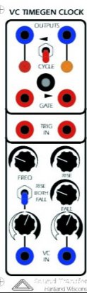 Serge Module VC Timegen Clock from Serge