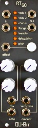 Eurorack Module RT60 (Black Panel) from Qu-Bit Electronix