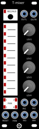 Eurorack Module T-mixer from Soundmachines