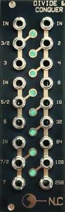 Eurorack Module Divide & Conquer from Nonlinearcircuits