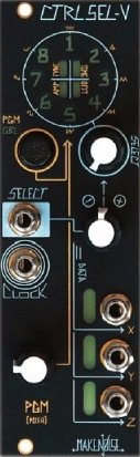 Eurorack Module CTRLSEL-V from Make Noise