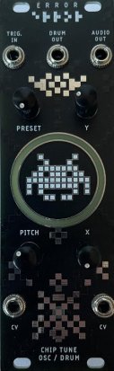 Eurorack Module Chiptune Oscillator / Drum from Error Instruments