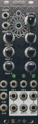 Eurorack Module uGrids (MI Grids 8 hp) from Sylph Modular