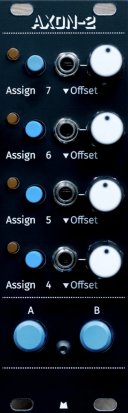 Eurorack Module AXON-2 (Mork Modules Alt Panel) from Other/unknown