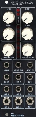 Eurorack Module ADDAC401 Gated Envelope Follower vs2 from ADDAC System