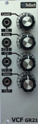 Eurorack Module GR21 VCF from ReBach