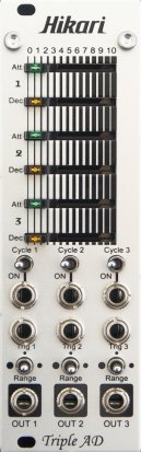 Eurorack Module Triple AD from Hikari Instruments