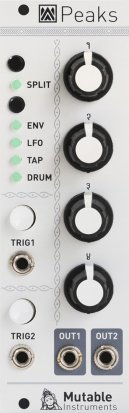 Eurorack Module Peaks from Mutable instruments