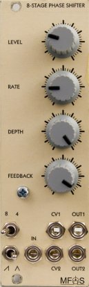 Eurorack Module MFOS 8-STAGE PHASE SHIFTER from MFOS