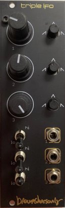 Eurorack Module Triple Video LFO from brownshoesonly