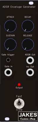 Eurorack Module JCS ADSR Envelope Generator from Jake's Custom Shop