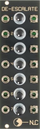 Eurorack Module De-Escalate from Nonlinearcircuits