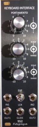 Eurorack Module 952 Keyboard/CV Processor from Fitzgreyve Synthesis