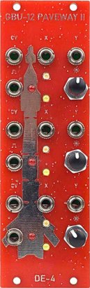 Eurorack Module DE-4 GBU-12 PAVEWAY II from Djupviks Elektronik