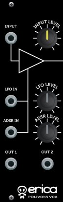 Eurorack Module Polivoks VCA from Erica Synths