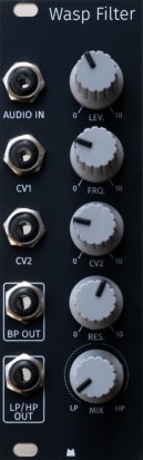 Eurorack Module A-124 - Black Panel from Mörk Modules